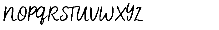 Recipe Script Demo Regular Font UPPERCASE