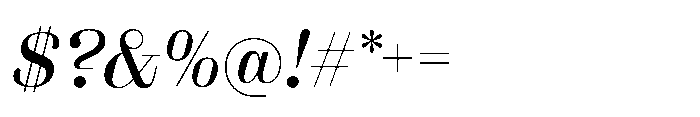 Reckham Italic Variable Font Font OTHER CHARS