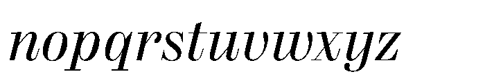 Reckham Italic Variable Font Font LOWERCASE