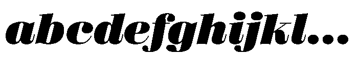 Reckham No1 Black Italic FONT