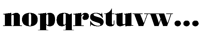 Reckham No1 Black Font LOWERCASE