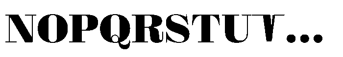 Reckham No1 Bold Font UPPERCASE