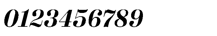 Reckham No1 Demi Italic Font OTHER CHARS