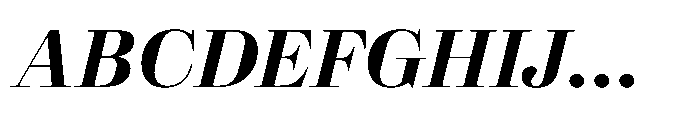 Reckham No1 Demi Italic Font UPPERCASE