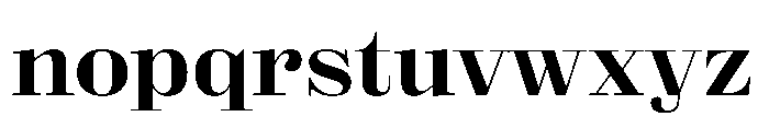 Reckham No1 Demi Font LOWERCASE