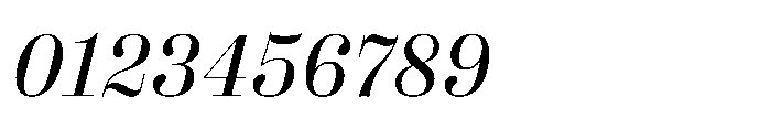 Reckham No1 Italic Font OTHER CHARS