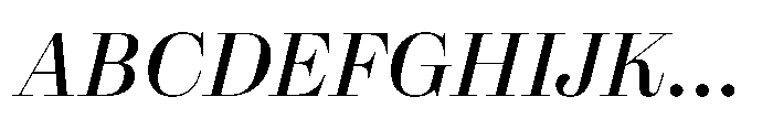 Reckham No1 Italic Font UPPERCASE
