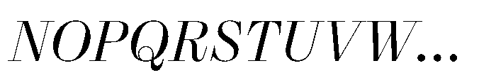 Reckham No1 Light Italic Font UPPERCASE