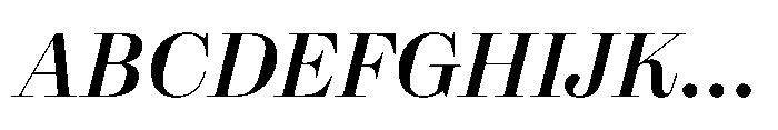 Reckham No1 Medium Italic Font UPPERCASE