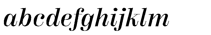 Reckham No1 Medium Italic FONT