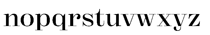Reckham No1 Medium Font LOWERCASE