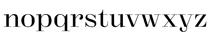 Reckham No1 Regular Font LOWERCASE