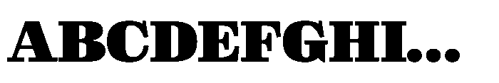 Reckham No2 Black Font UPPERCASE