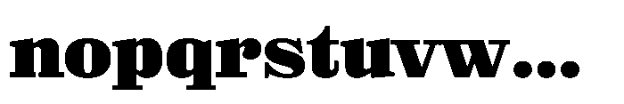 Reckham No2 Black Font LOWERCASE
