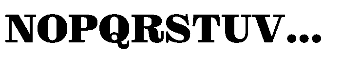 Reckham No2 Bold Font UPPERCASE