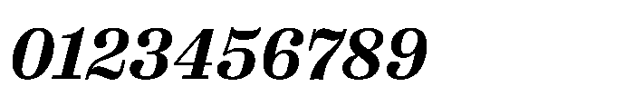 Reckham No2 Demi Italic Font OTHER CHARS