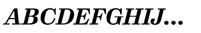 Reckham No2 Demi Italic Font UPPERCASE