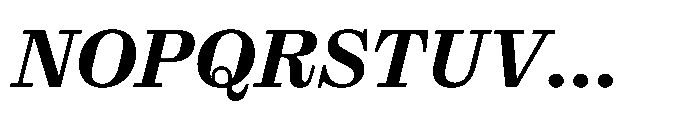 Reckham No2 Demi Italic Font UPPERCASE