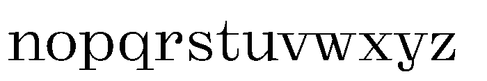 Reckham No2 Light Font LOWERCASE