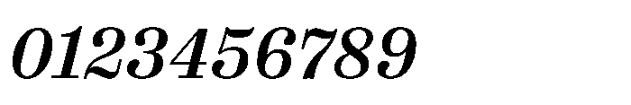 Reckham No2 Medium Italic Font OTHER CHARS