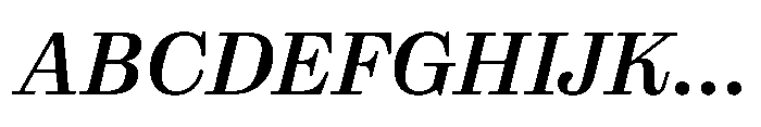 Reckham No2 Medium Italic Font UPPERCASE