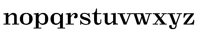 Reckham No2 Medium Font LOWERCASE