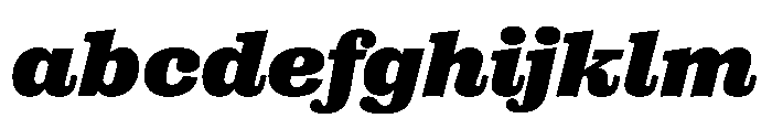 Reckham No3 Black Italic FONT