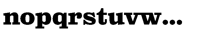 Reckham No3 Bold Font LOWERCASE