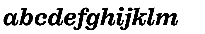 Reckham No3 Demi Italic FONT