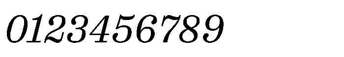 Reckham No3 Italic Font OTHER CHARS