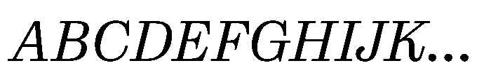 Reckham No3 Italic Font UPPERCASE