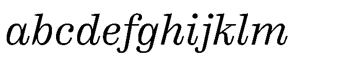 Reckham No3 Light Italic FONT