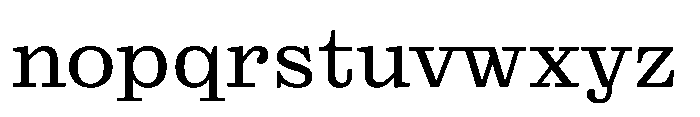 Reckham No3 Regular Font LOWERCASE