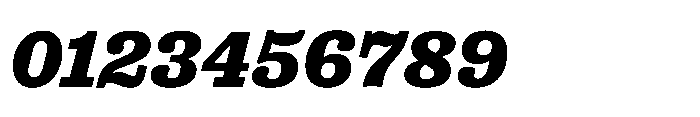 Reckham No4 Bold Italic Font OTHER CHARS