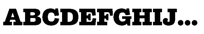 Reckham No4 Bold Font UPPERCASE