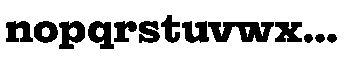 Reckham No4 Bold Font LOWERCASE
