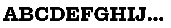 Reckham No4 Demi Font UPPERCASE