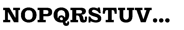 Reckham No4 Demi Font UPPERCASE