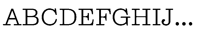 Reckham No4 Light Font UPPERCASE