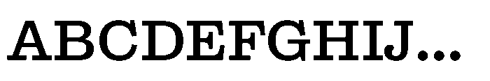 Reckham No4 Medium Font UPPERCASE