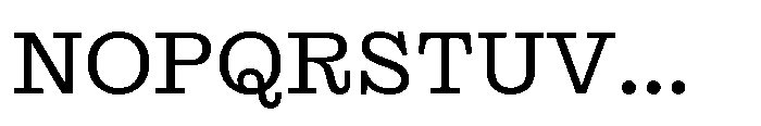 Reckham No4 Regular Font UPPERCASE