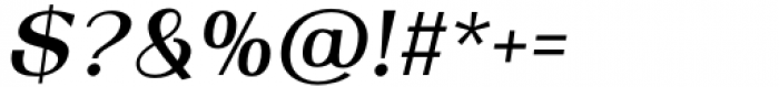 Reclamo Semi Bold Italic Font OTHER CHARS