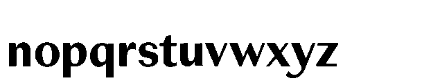 Reclett Bold Font LOWERCASE