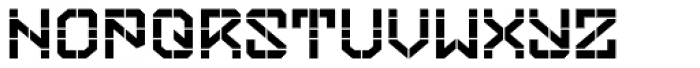 Recon Font UPPERCASE