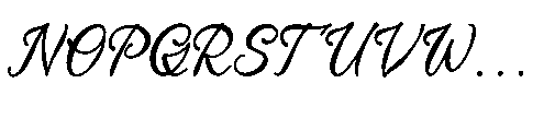 Record Struggle Script Regular Font UPPERCASE