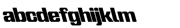Recorder Basic Black Backslanted FONT