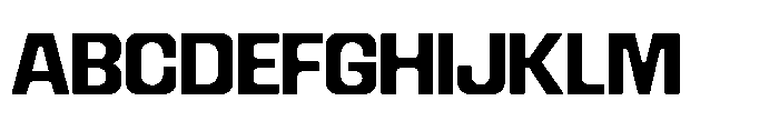 Recorder Basic Bold Font UPPERCASE