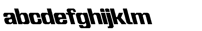 Recorder Basic Extrabold Backslanted FONT