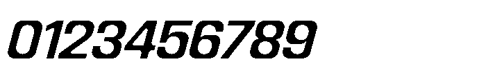 Recorder Basic Medium Slanted Font OTHER CHARS