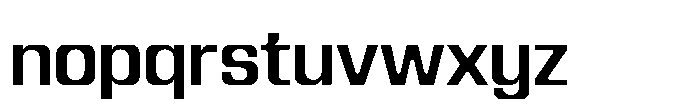 Recorder Basic Medium Font LOWERCASE